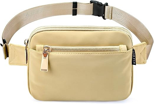 ZORFIN Fanny Packs for Women Men, Crossbody Fanny Pack, Belt Bag with Adjustable Strap, Fashion W... | Amazon (US)