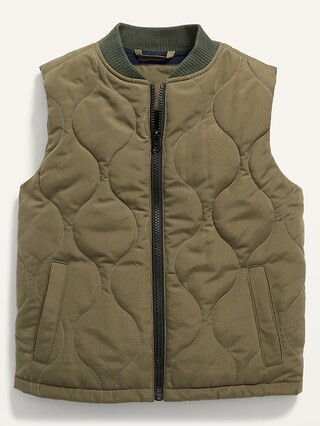 Lightweight Quilted Vest For Boys | Old Navy (US)