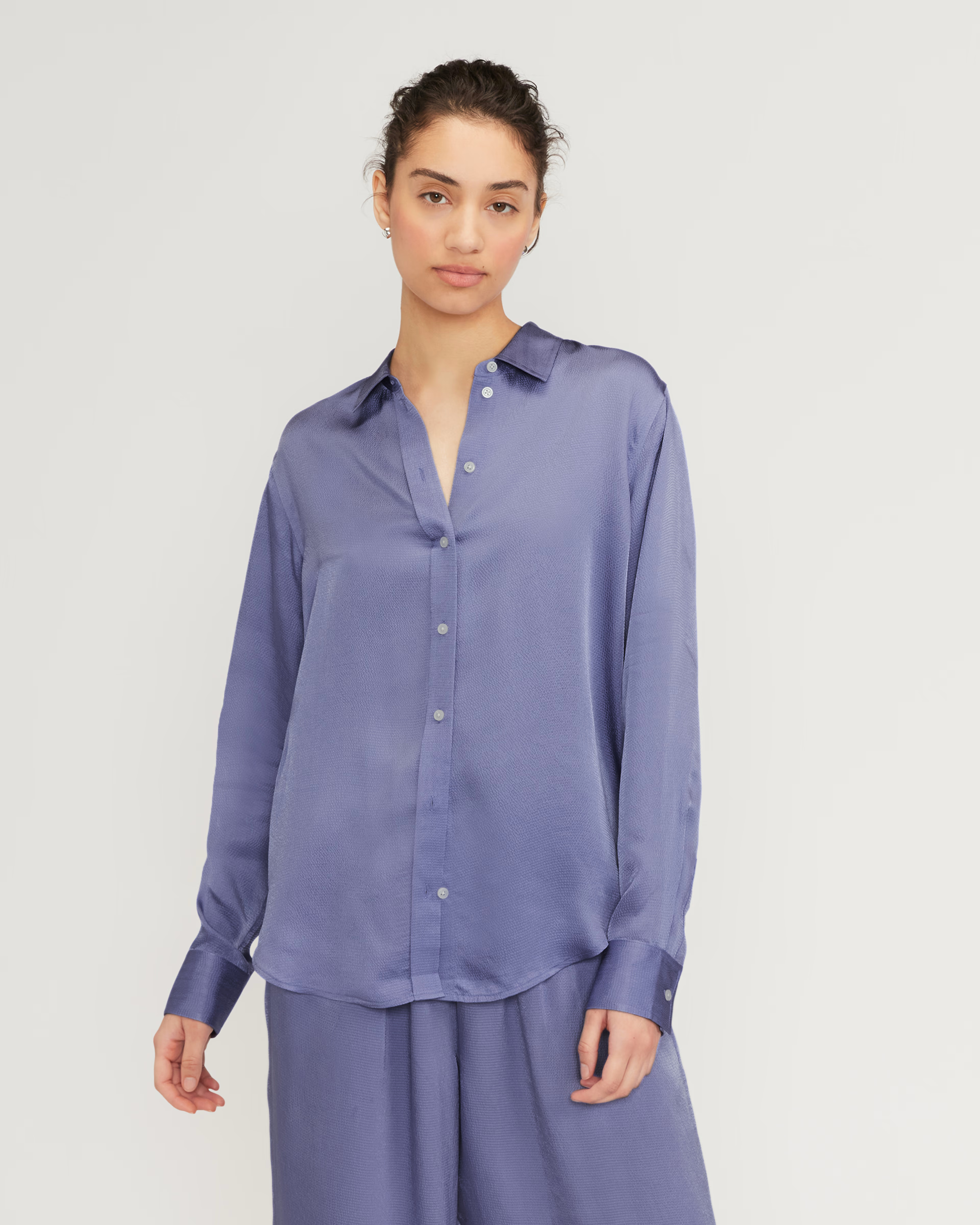 The Satin Relaxed Shirt | Everlane
