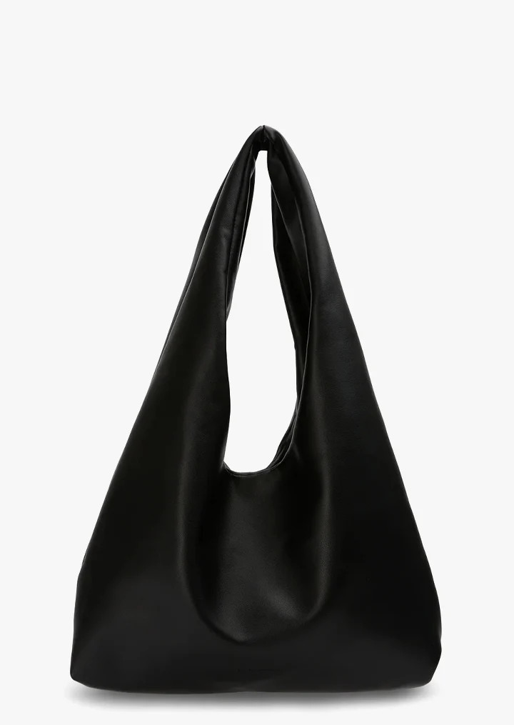 Piere Black Nappa Shoulder Bag | Handbags | Tony Bianco | Tony Bianco (Australia & New Zealand)