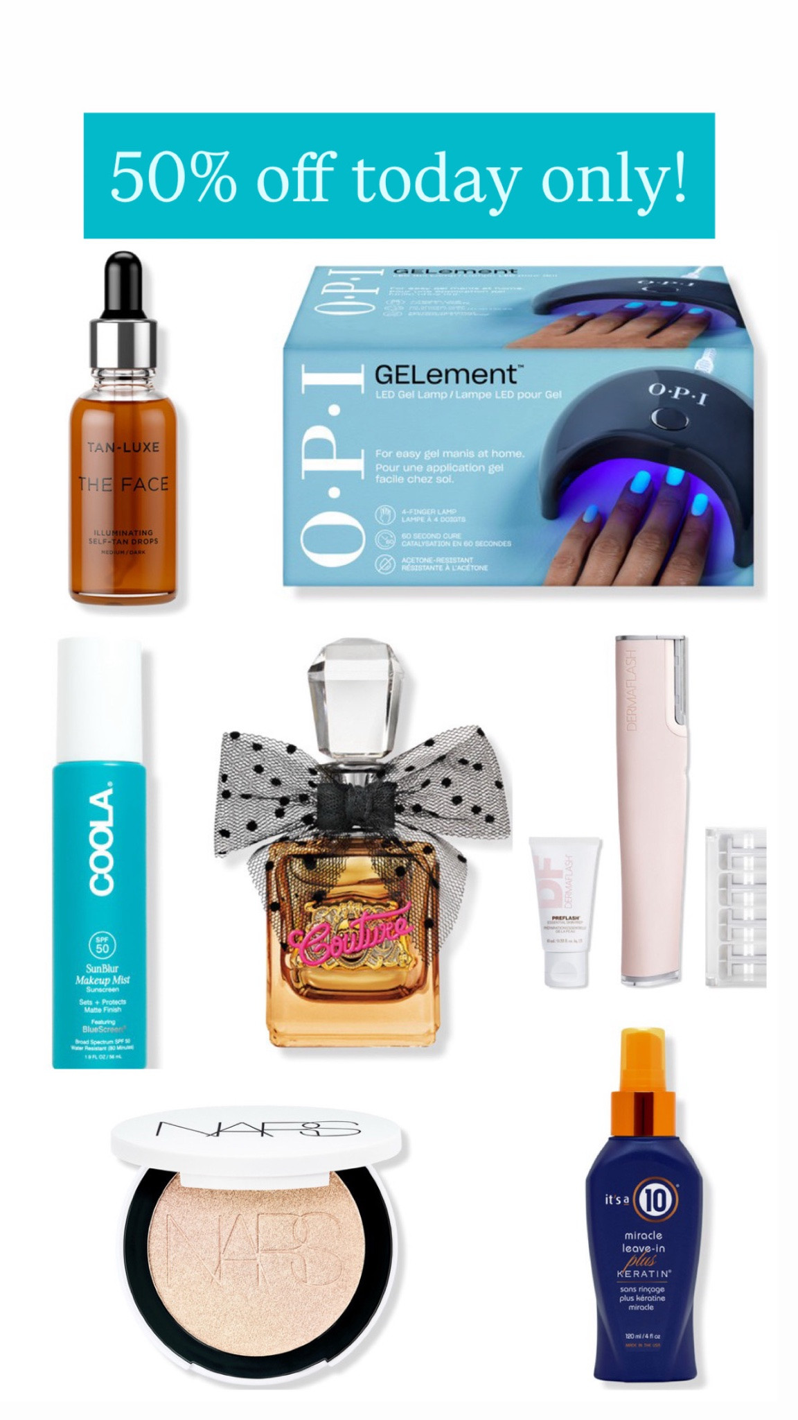 Ulta beauty event! These beauty finds are all 50% off today only!

#LTKSaleAlert #LTKBeauty