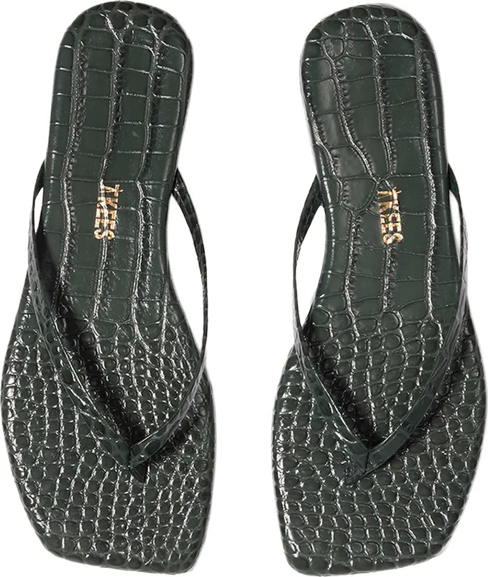 Lily Square Toe Flip Flop (Women) | Nordstrom