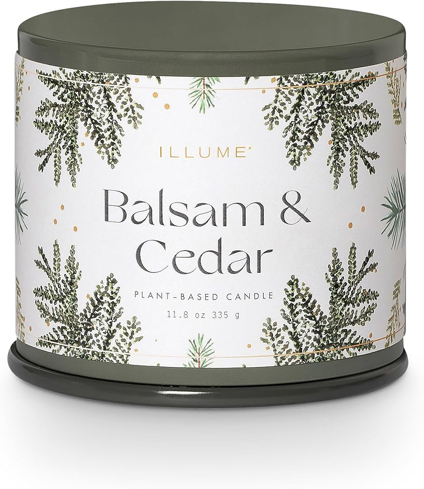 ILLUME Vanity Tin Candle, Balsam & Cedar | Amazon (US)