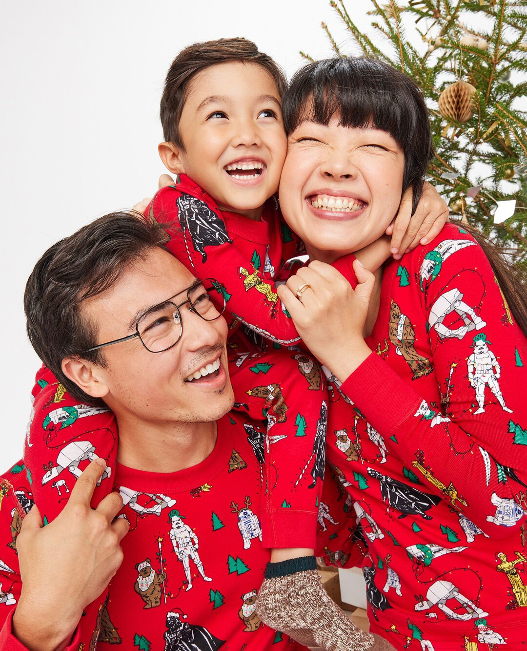 Kids STAR WARS™ Holiday Long John Pajama Set | Hanna Andersson