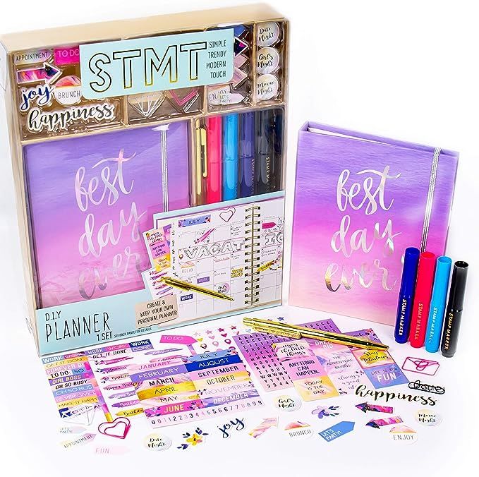 STMT D.I.Y. Planner Set, Bullet Journal Kit, Journaling Kit, Girls Journal, Journal Set, Kids Pla... | Amazon (US)