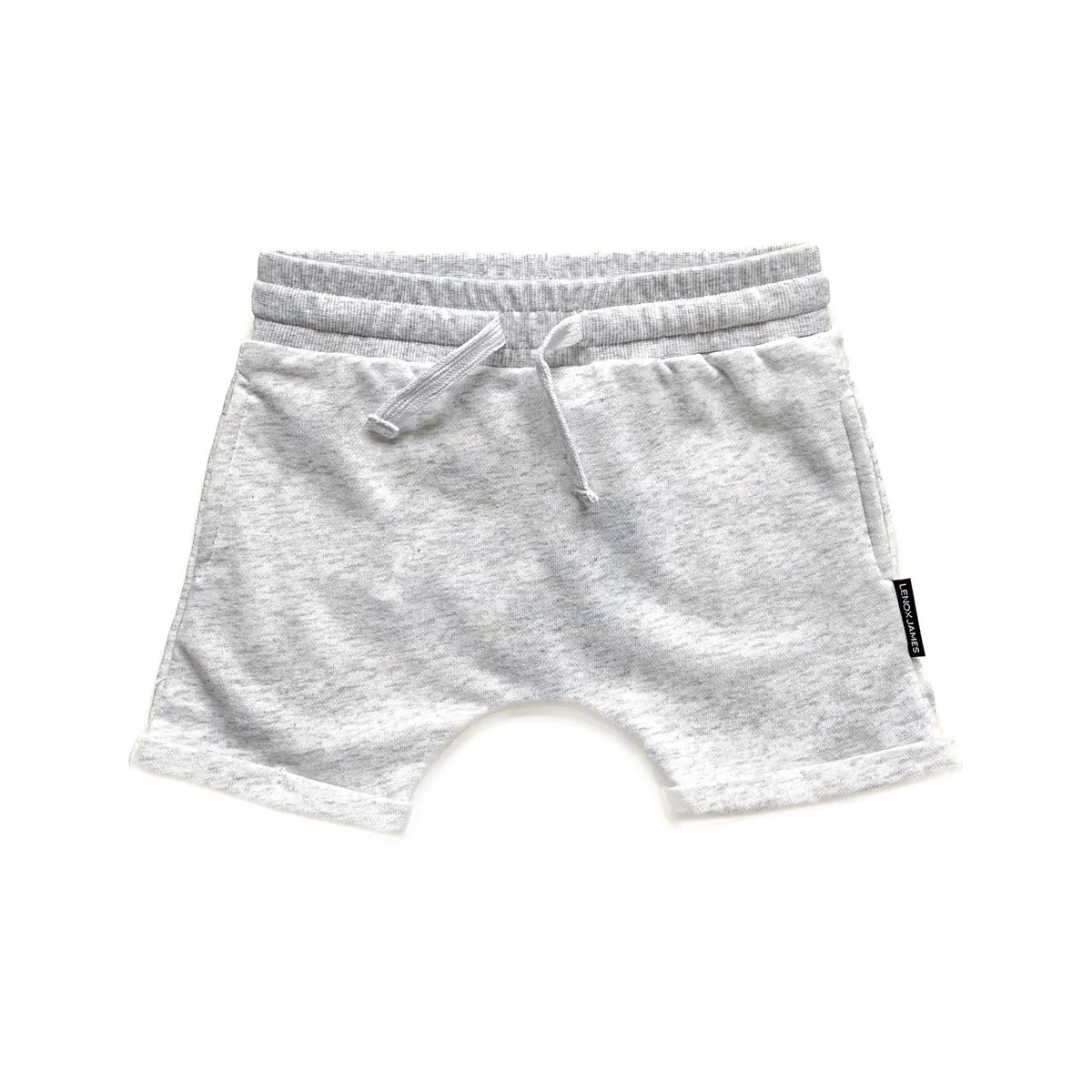 HAREM SHORTS - HEATHER GREY | LENOX JAMES