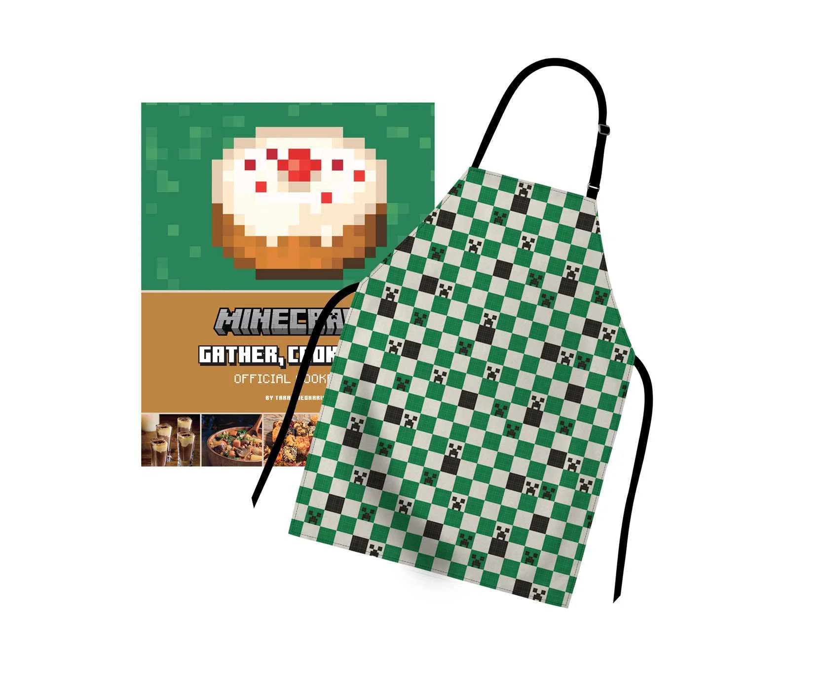 Minecraft: The Official Cookbook and Apron Gift Set : Plus Exclusive Apron (Hardcover) | Walmart (US)
