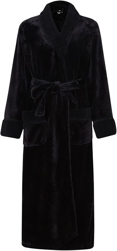 Women’s Plush soft fleece Bathrobe | Amazon (US)