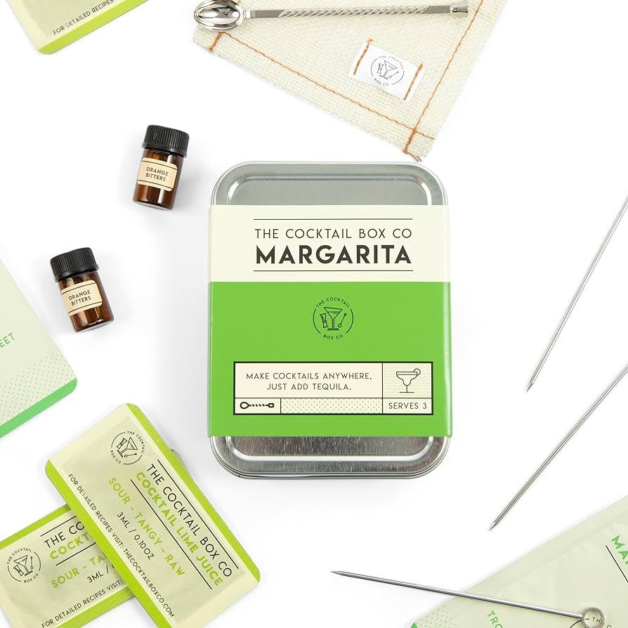 Margarita Cocktail Kit - The Cocktail Box Co. Premium Cocktail Kits - Make Hand Crafted Cocktails... | Amazon (US)