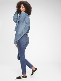 Mid Rise True Skinny Jeans With Washwell™ | Gap (CA)