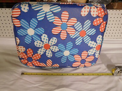 Vintage Flower Power medium Suitcase | eBay US