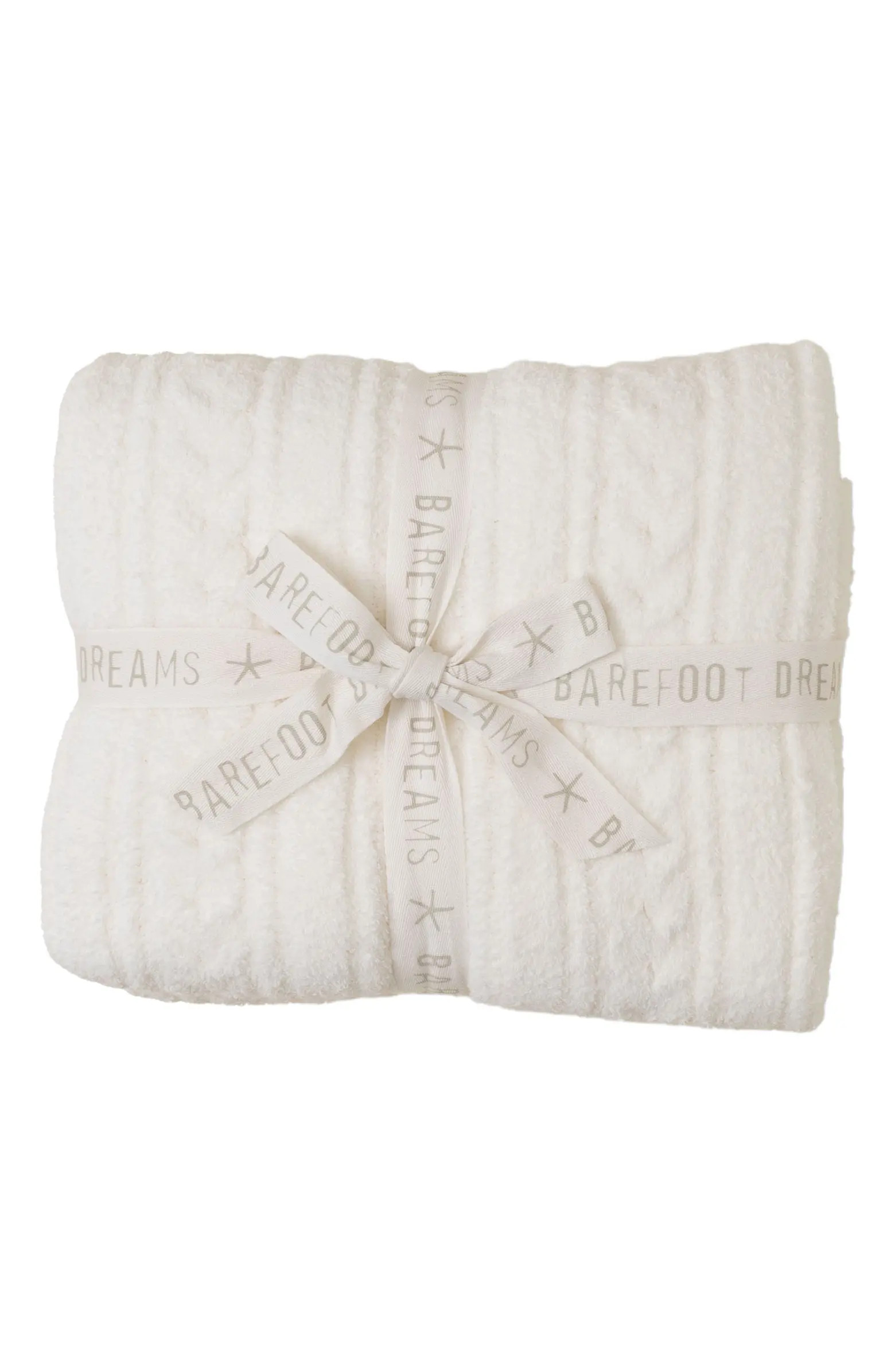 Barefoot Dreams® CozyChic® Cable Throw Blanket | Nordstrom | Nordstrom