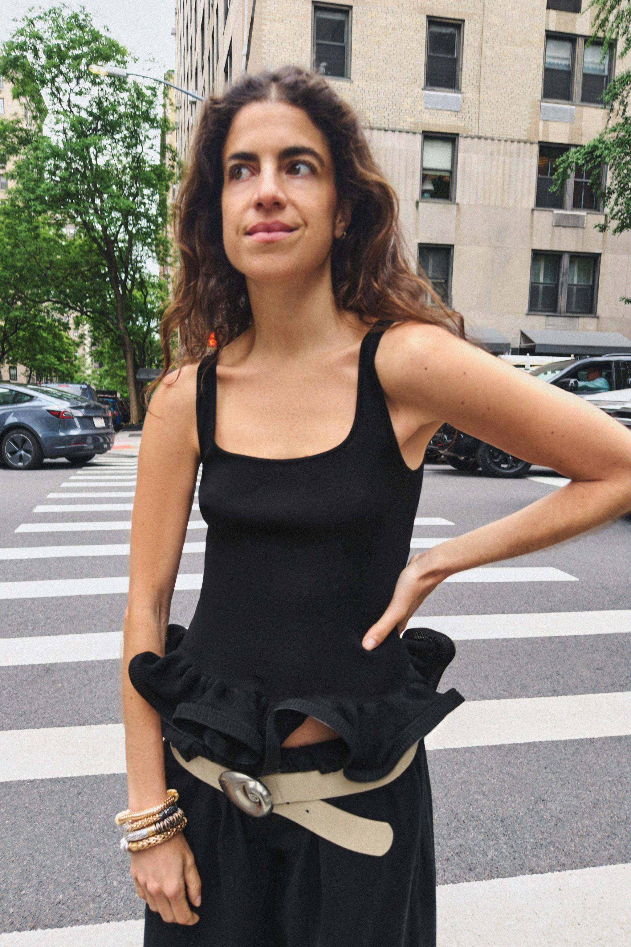 WAVE HEM KNIT TOP | Zara US