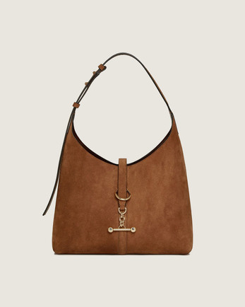 Suede Bag Tan