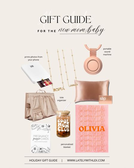 Gift guide for the new mom // baby, personalized // 

#LTKfindsunder50 #LTKbaby #LTKGiftGuide