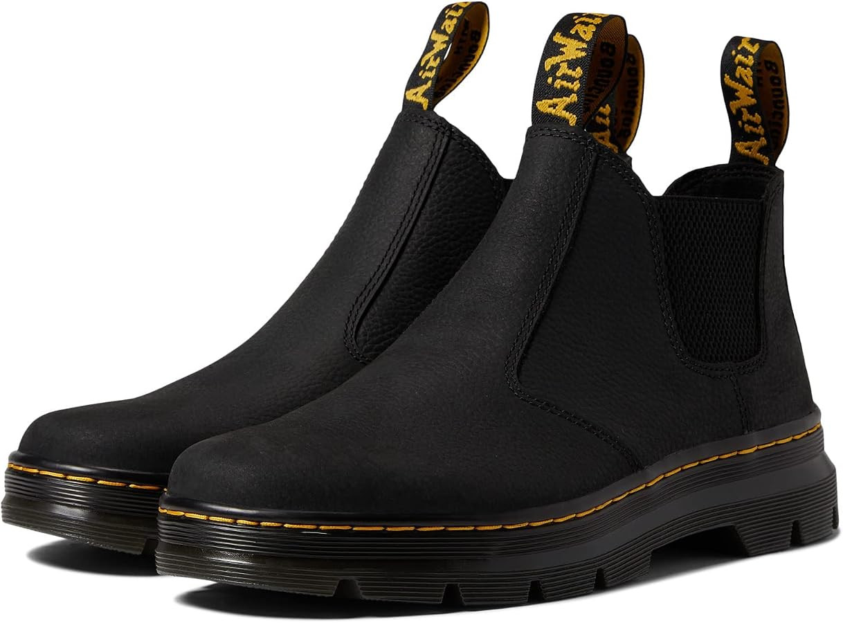 Dr. Martens Unisex Chelsea Boot, Black Pit Quarter, 9 US Men | Amazon (US)