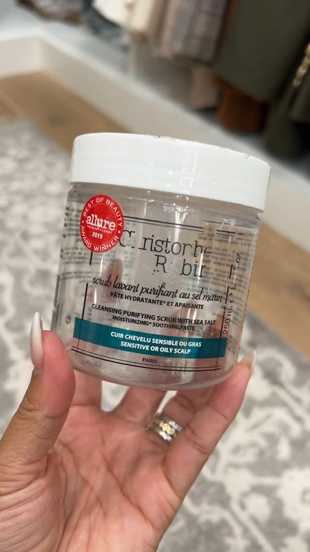 This is a sea salt scrub for your scalp and I love it! Don’t use it too often or you’ll dry out your scalp but once a week or every other and you will LOVE it! 

#LTKbeauty #LTKFind #LTKunder100