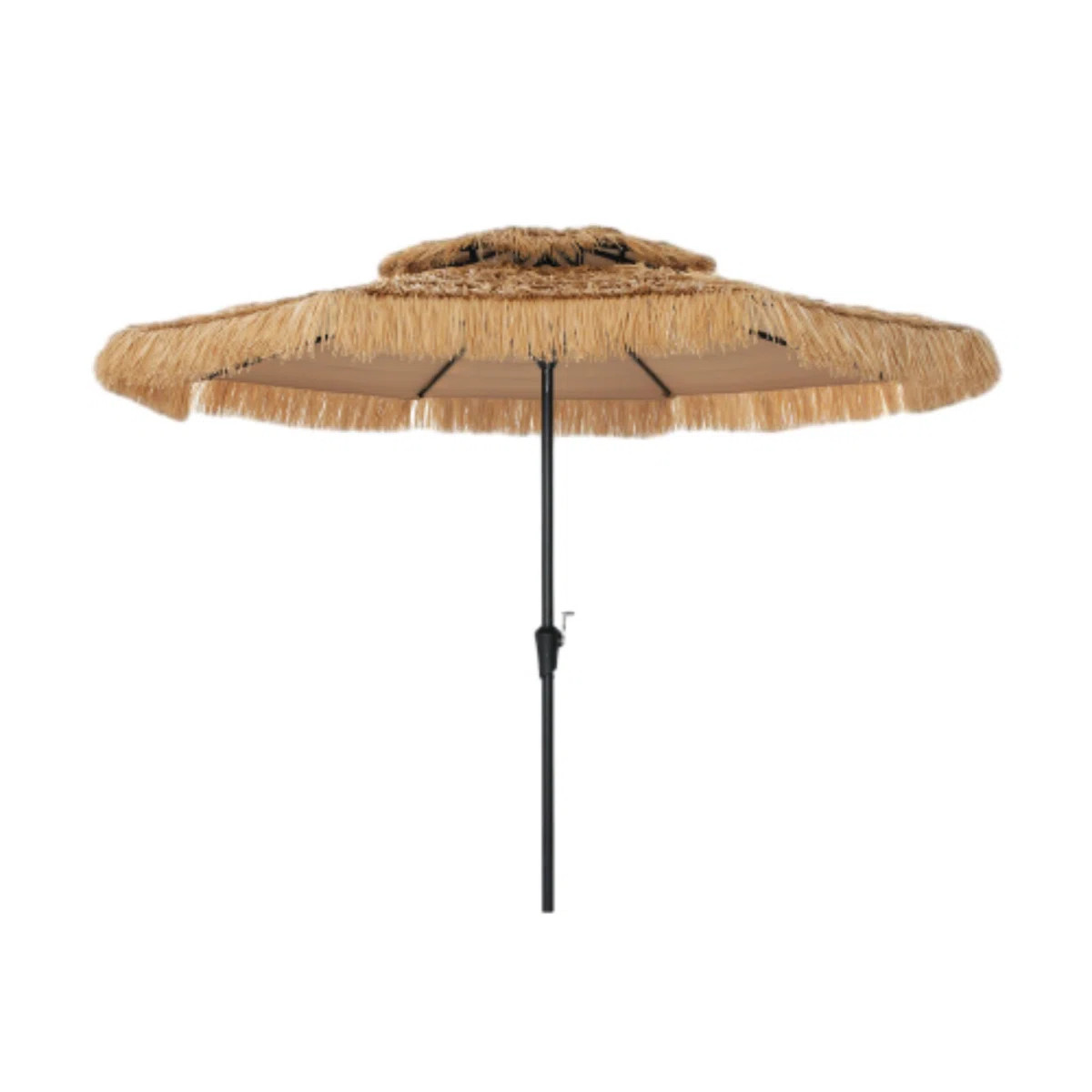 Kanajah Hawaiian Style Straw Thatched Umbrella | Wayfair North America