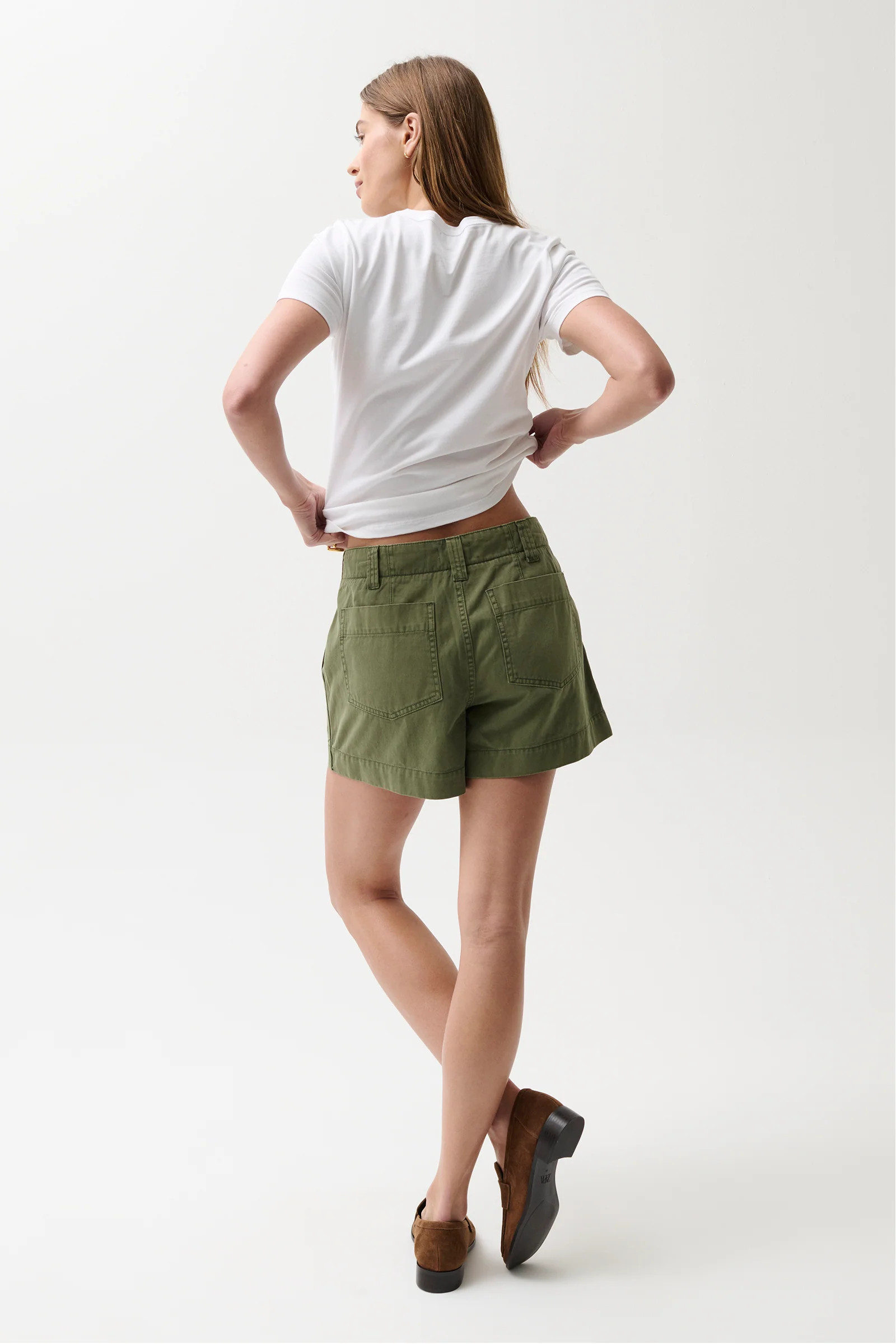 Mason Relaxed Utility Short - Meadow | Pistola Denim