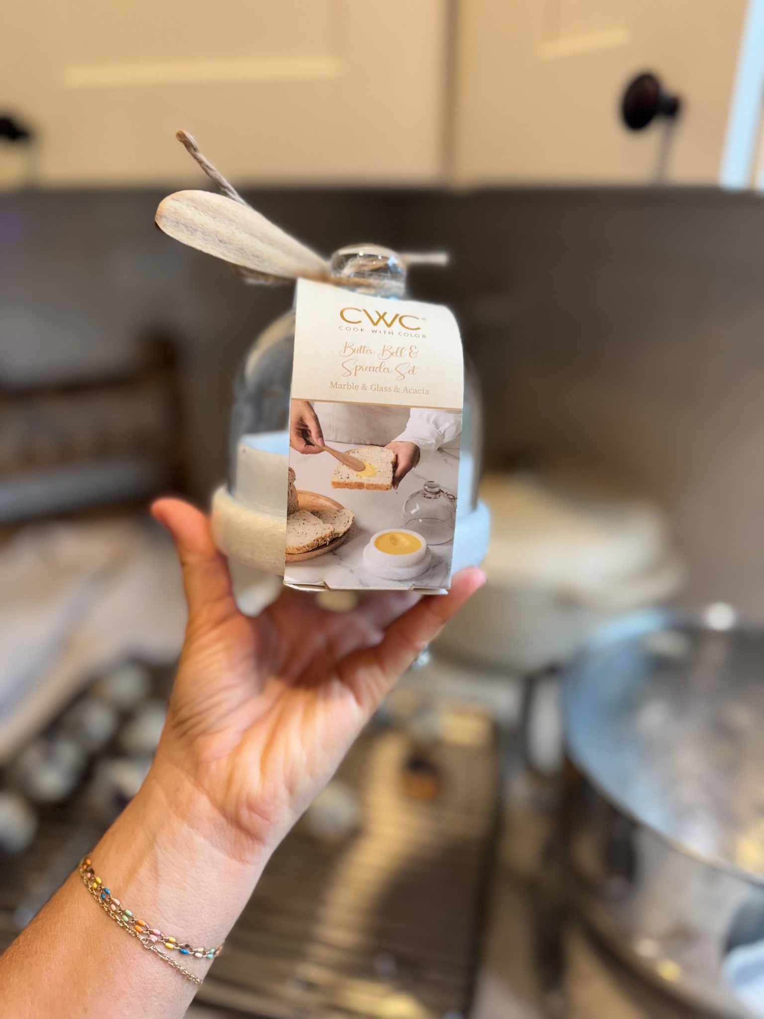 Linking some of my kitchen favorites-this butter dish 🧈 are you kidding!? 😍 #nontoxic #kitchenswap #cleanswap 

#LTKHome #LTKFamily
