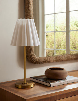 Matthews Table Lamp, Brass | Lulu and Georgia 