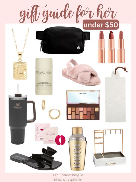 Gift guide for her under $50

Gifts for her, teen gifts, gifts for mom, mother in law gifts, sister gifts, initial necklace, Stanley cup, Lululemon belt bag, makeup, drink shaker, jewelry organizer, cashmere mist deodorant #blushpink #winterlooks #winteroutfits #winterstyle #winterfashion #wintertrends #shacket #jacket #sale #under50 #under100 #under40 #workwear #ootd #bohochic #bohodecor #bohofashion #bohemian #contemporarystyle #modern #bohohome #modernhome #homedecor #amazonfinds #nordstrom #bestofbeauty #beautymusthaves #beautyfavorites #goldjewelry #stackingrings #toryburch #comfystyle #easyfashion #vacationstyle #goldrings #goldnecklaces #fallinspo #lipliner #lipplumper #lipstick #lipgloss #makeup #blazers #primeday #StyleYouCanTrust #giftguide #LTKRefresh #LTKSale #springoutfits #fallfavorites #LTKbacktoschool #fallfashion #vacationdresses #resortfashion #summerfashion #summerstyle #rustichomedecor #liketkit #highheels #Itkhome #Itkgifts #Itkgiftguides #springtops #summertops #Itksalealert #LTKRefresh #fedorahats #bodycondresses #sweaterdresses #bodysuits #miniskirts #midiskirts #longskirts #minidresses #mididresses #shortskirts #shortdresses #maxiskirts #maxidresses #watches #backpacks #camis #croppedcamis #croppedtops #highwaistedshorts #goldjewelry #stackingrings #toryburch #comfystyle #easyfashion #vacationstyle #goldrings #goldnecklaces #fallinspo #lipliner #lipplumper #lipstick #lipgloss #makeup #blazers #highwaistedskirts #momjeans #momshorts #capris #overalls #overallshorts #distressesshorts #distressedjeans #whiteshorts #contemporary #leggings #blackleggings #bralettes #lacebralettes #clutches #crossbodybags #competition #beachbag #halloweendecor #totebag #luggage #carryon #blazers #airpodcase #iphonecase #hairaccessories #fragrance #candles #perfume #jewelry #earrings #studearrings #hoopearrings #simplestyle #aestheticstyle #designerdupes #luxurystyle #bohofall #strawbags #strawhats #kitchenfinds #amazonfavorites #bohodecor #aesthetics 


#LTKunder50 #LTKGiftGuide #LTKHoliday