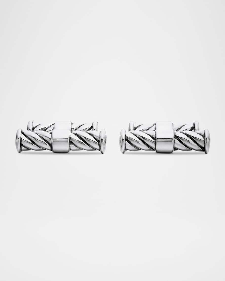 Men's Classic Cable Cuff Links | Neiman Marcus