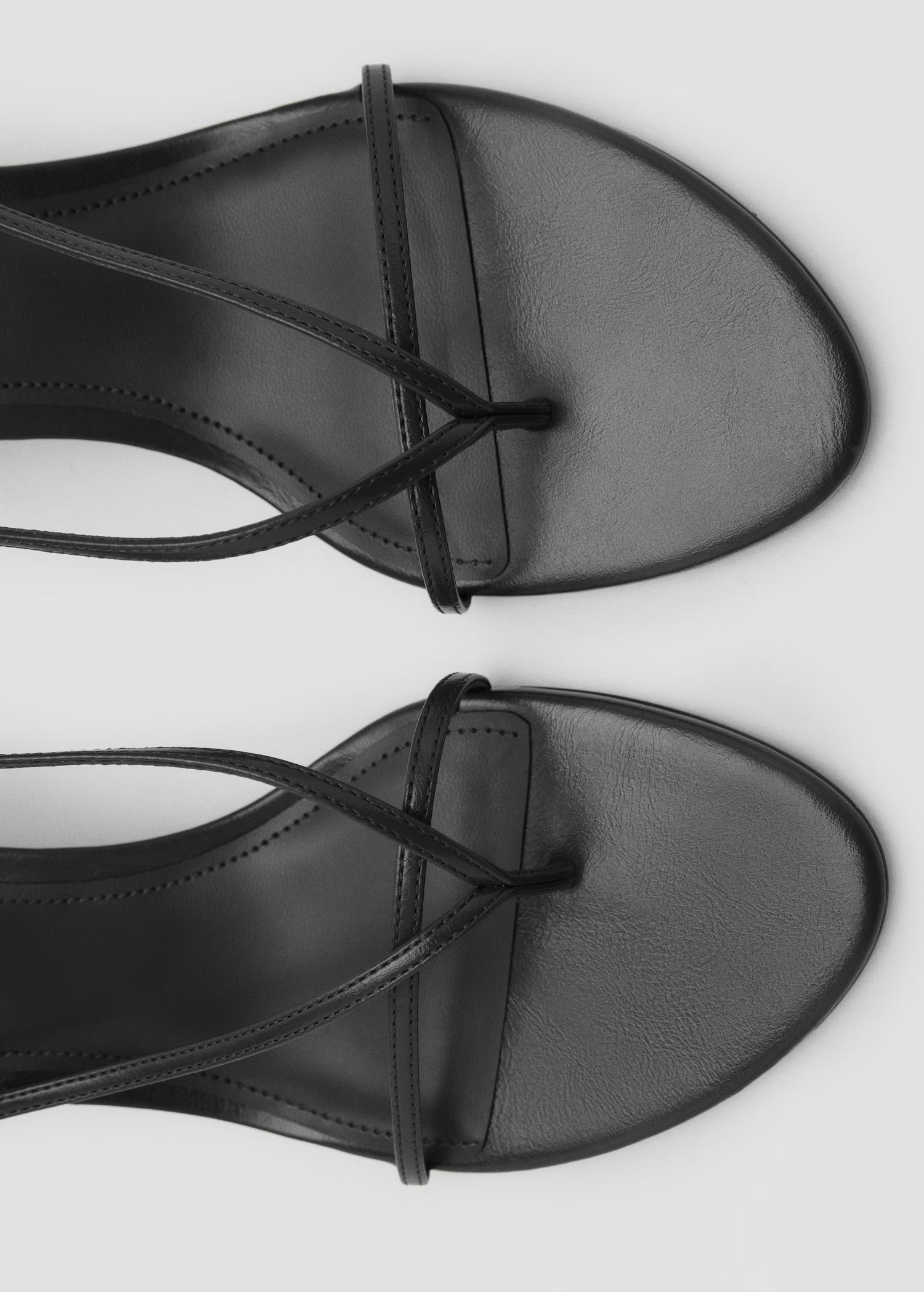 Heeled sandals with thin strap - Women | MANGO USA | Mango (US/MX/AU)