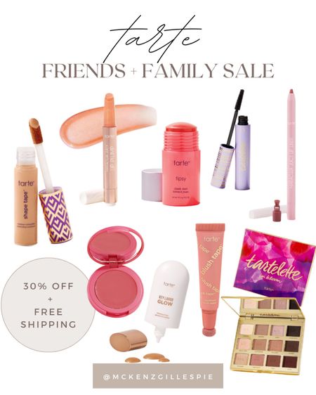 Tarte friends and Family sale best sellers! Get 30% off plus free shipping! 

#LTKbeauty #LTKfindsunder100 #LTKsalealert