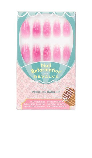 Nail Reformation x REVOLVE Bright Aura Press On Nails in Fuchsia. | Revolve Clothing (Global)