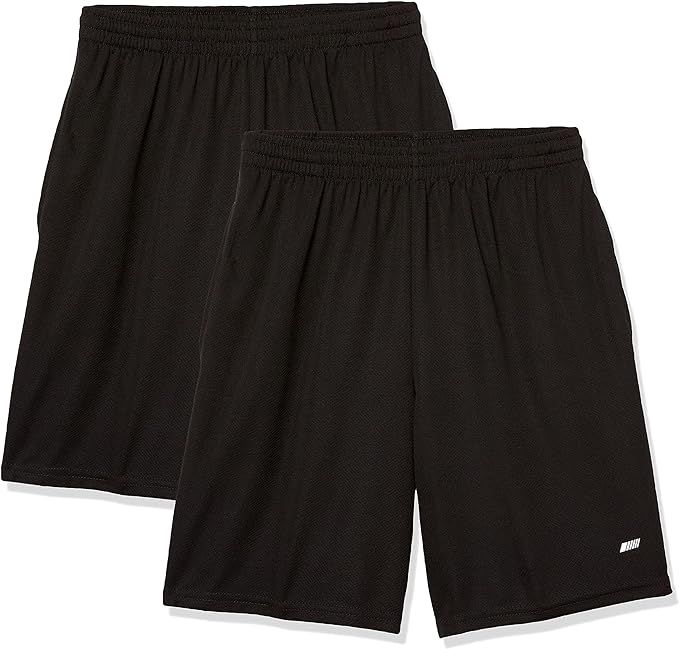 Amazon Essentials Men's Performance Tech Loose-Fit Shorts (Available in Big & Tall), Pack of 2 | Amazon (US)