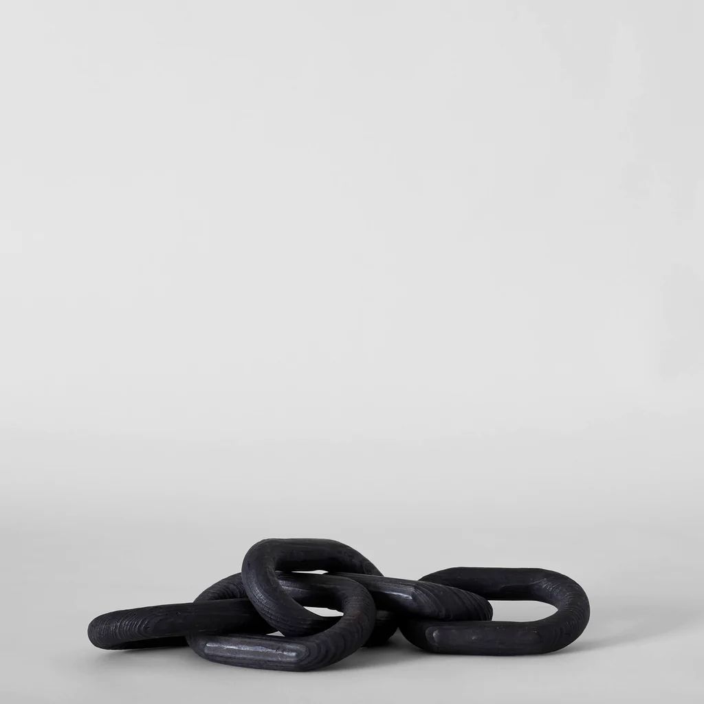 Charcoal Wood Chain, Small Link | Bloomist