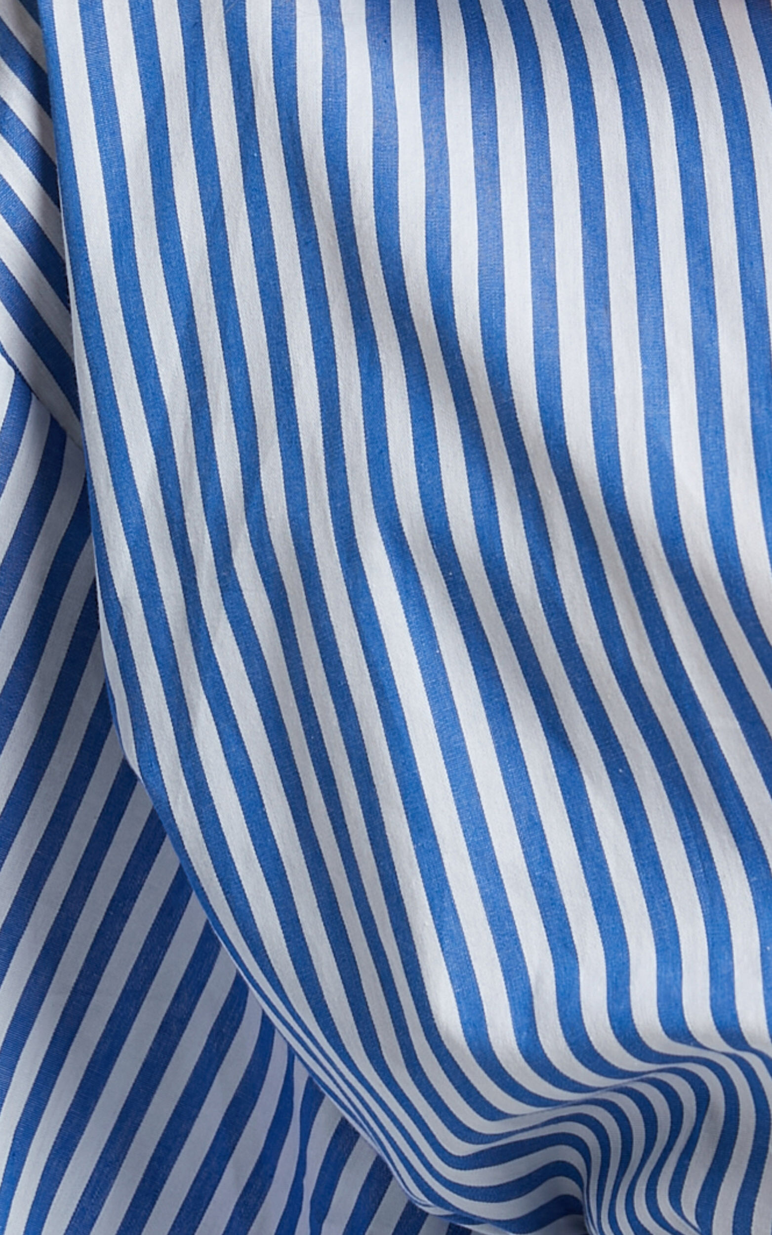 Jaycey Shirt - Long Sleeve Pocket Detail Shirt in Navy Stripe | Showpo (ANZ)