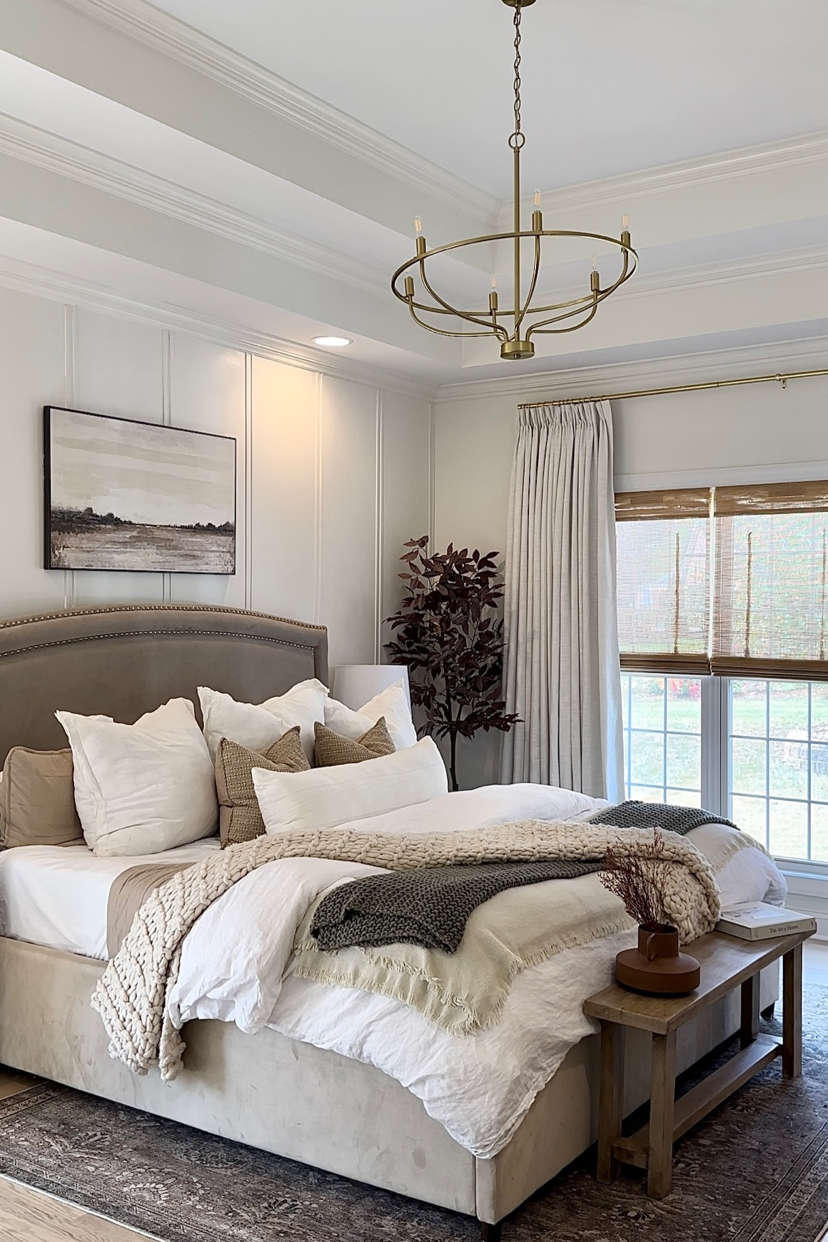 Master Bedroom Makeover Done 🫶🏻👏🏻

Lots of affordable funds in here from the bedding to the light fixture 🤎🖤

Bedroom Decor | Master Bedroom Design | Neutral Bedroom | Neutral Style | Bedding | Affordable Finds 

#LTKsalealert #LTKhome