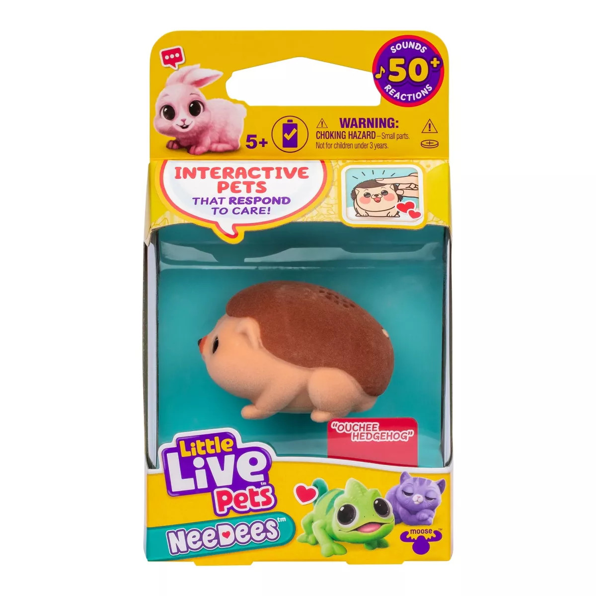 NeeDees By Little Live Pets, Electric Miniature Pet Toy, Ouchee Hedgehog, Perfect For Ages 5 & Up... | Target