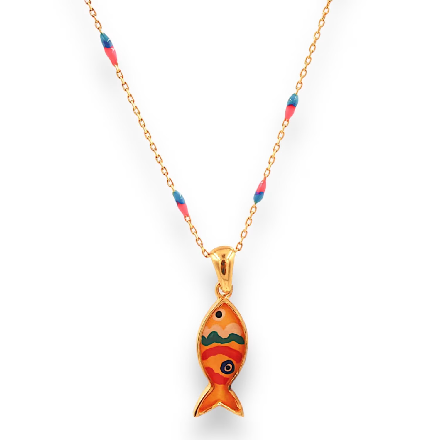 Lucky Fish Necklace | Wolf & Badger