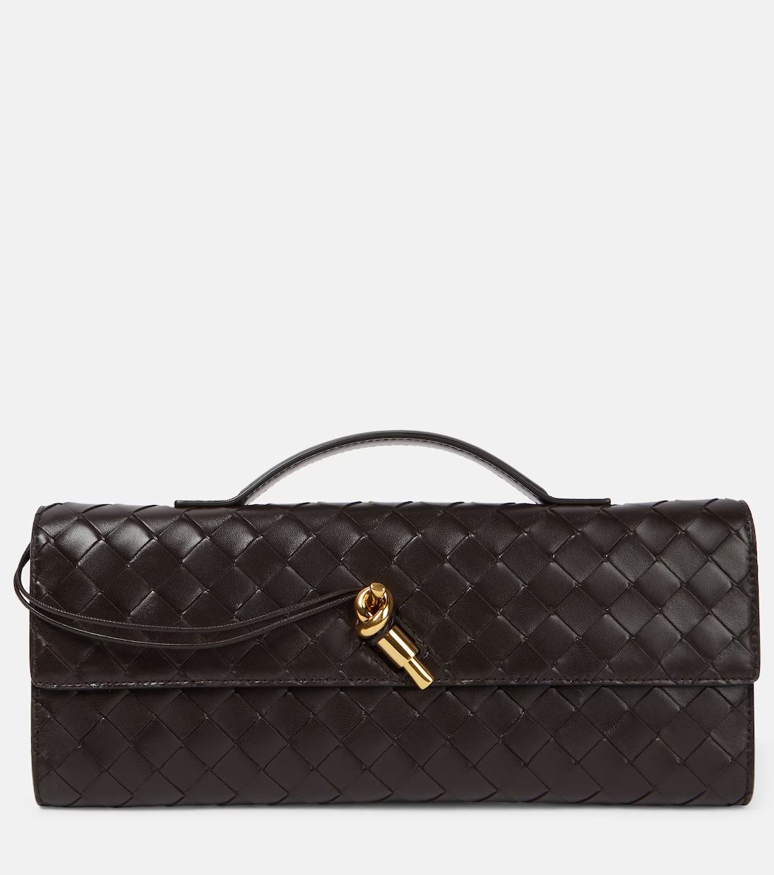 Andiamo Long leather clutch | Mytheresa (UK)