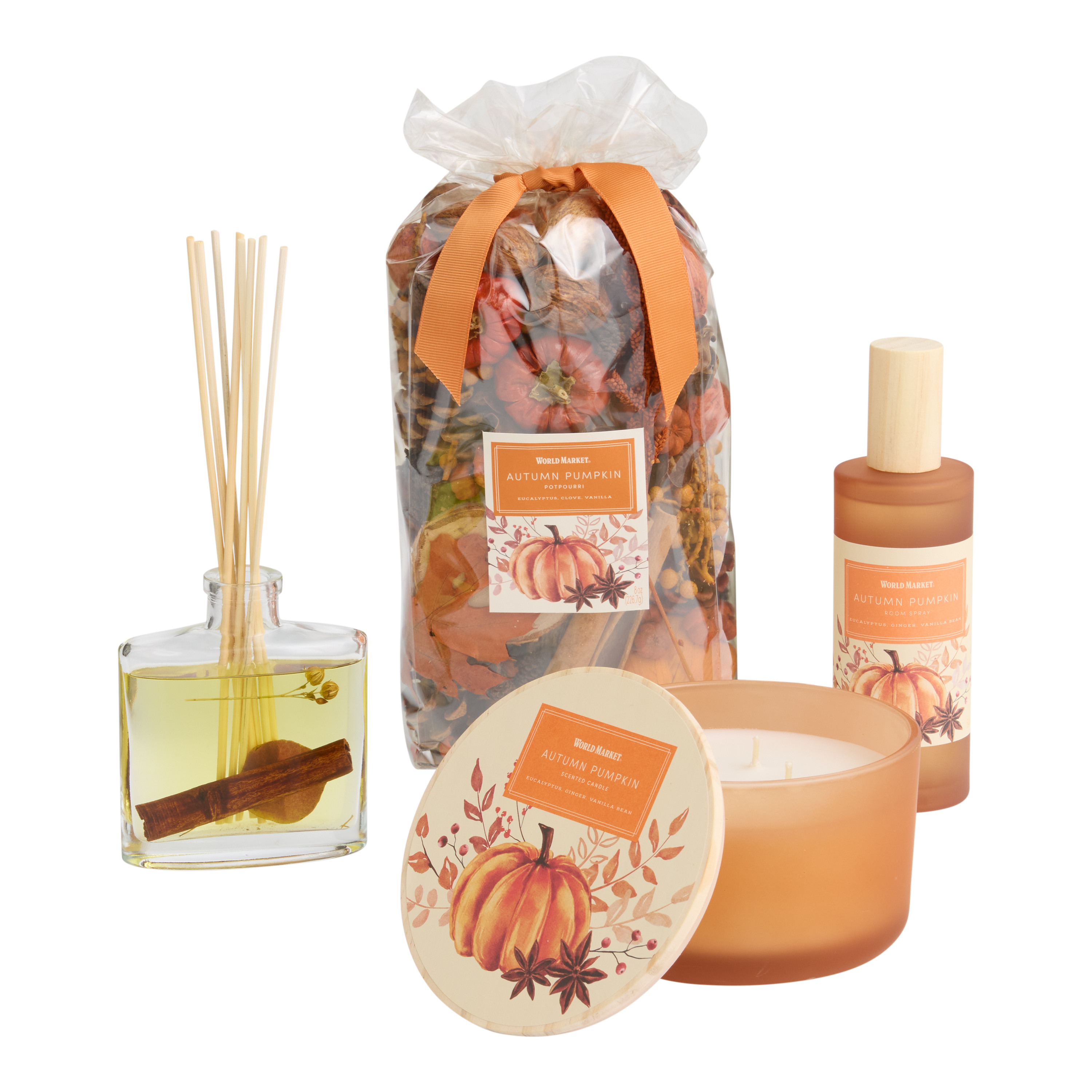 Autumn Grove Pumpkin Home Fragrance Collection | World Market