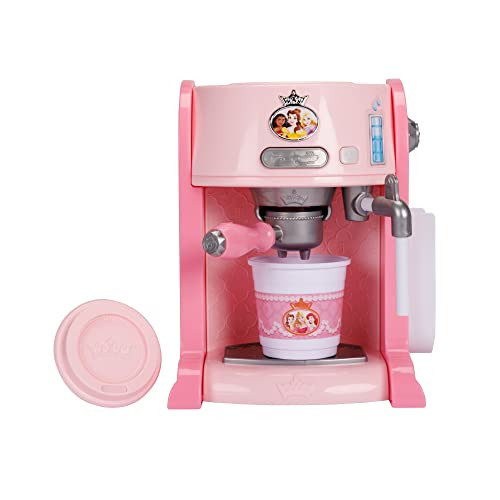 Disney Princess Style Collection Toy Espresso Machine for Kids, Coffee Maker Play Kitchen Accessories Gift for Girls & Kids | Amazon (US)