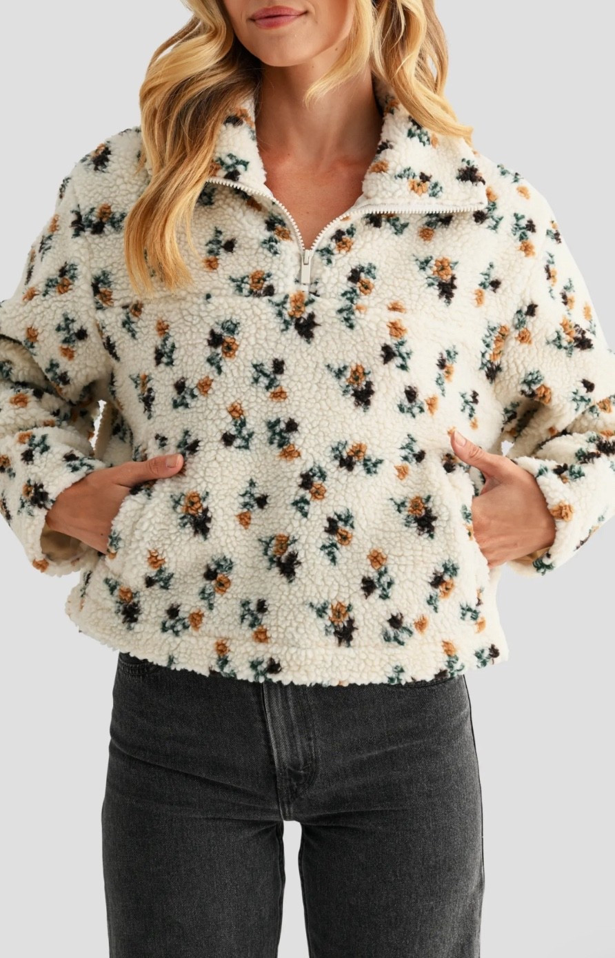 Fleece pullover 
Fleece jacket 
Fall outfit 

#LTKStyleTip #LTKSaleAlert #LTKSeasonal