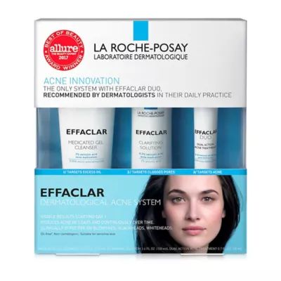La Roche-Posay Effaclar 3-Step Acne System Kit | Bed Bath & Beyond | Bed Bath & Beyond