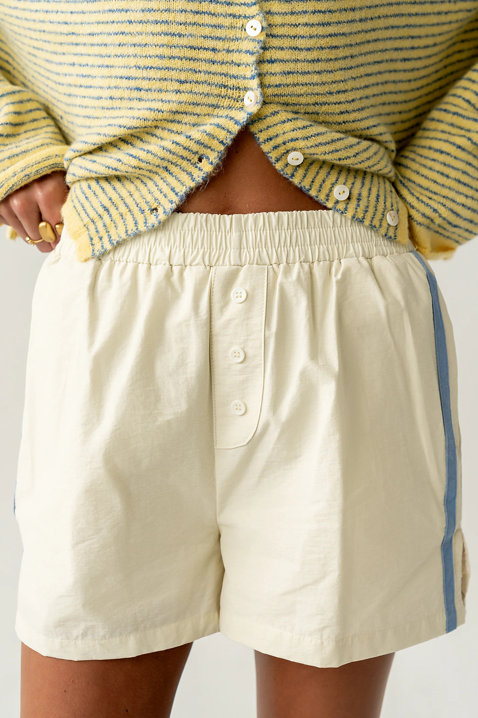 Alexa Striped Shorts | Böhme US
