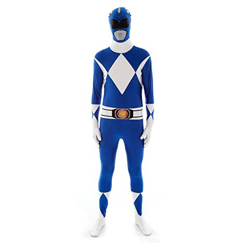 Morphsuits Men's Adult Power Rangers, Blue, X-Large | Amazon (US)