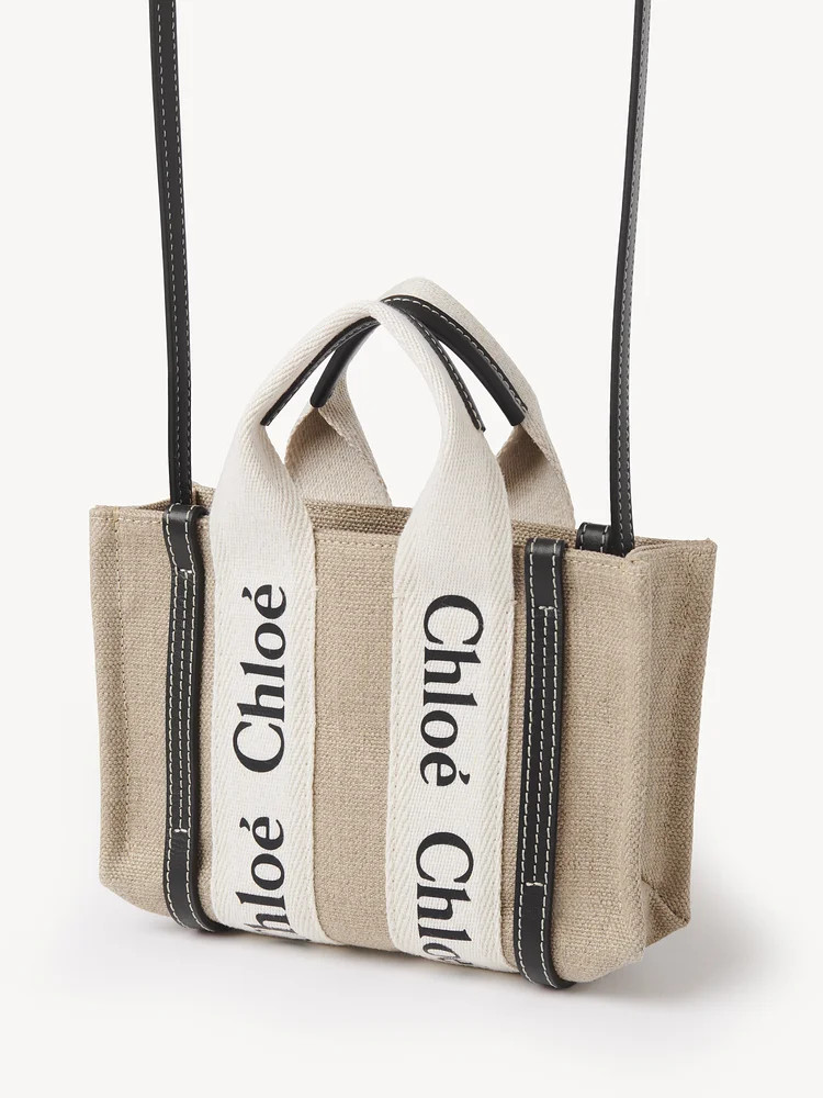 Mini Woody tote bag | Chloe EU