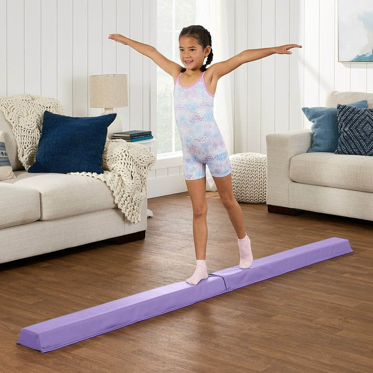 Best Choice Products 8ft Folding Floor Balance Beam 2-Panel for Gymnastics Practice, Exercise  Pu... | Walmart (US)
