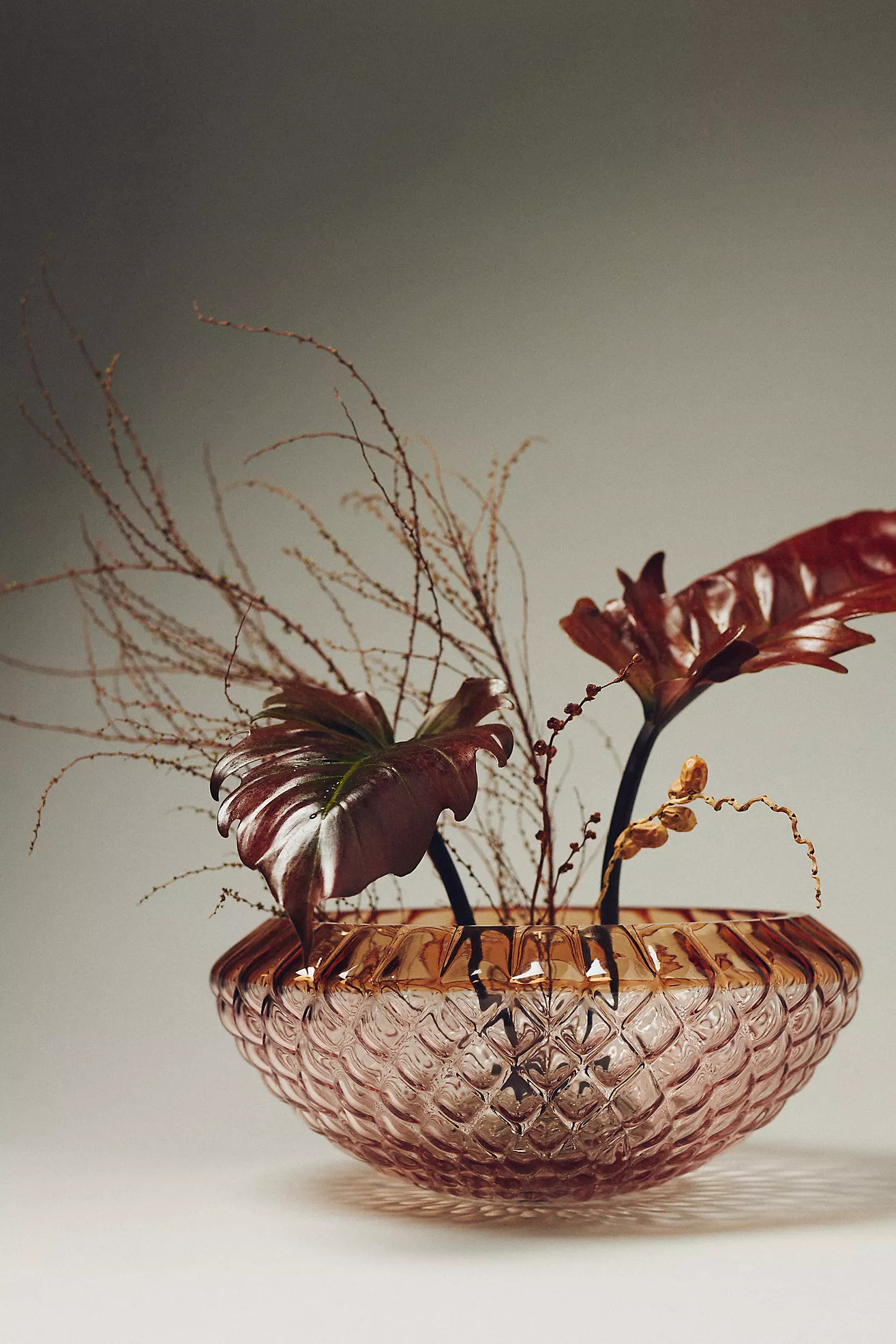 Bibi Decorative Glass Bowl Vase | Anthropologie (US)