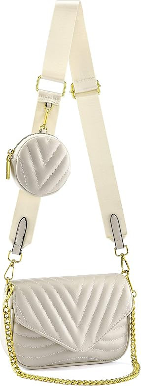 CHIC DIARY Crossbody Bag for Women Multipurpose Clutch Purse Shoulder Handbag with Coin Purse and... | Amazon (US)