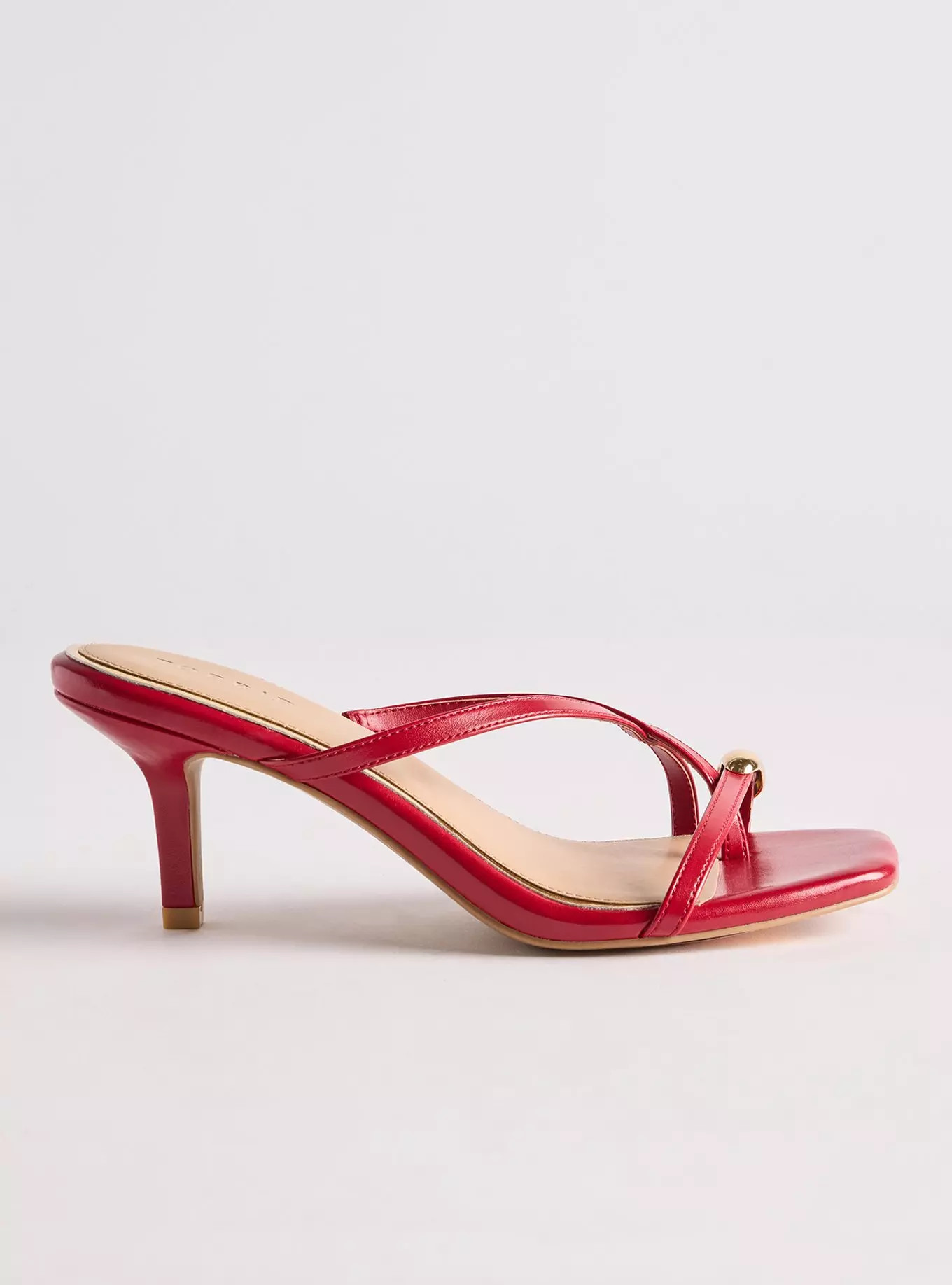 Metal Ornament Heeled Sandal (WW) | Torrid (US & Canada)