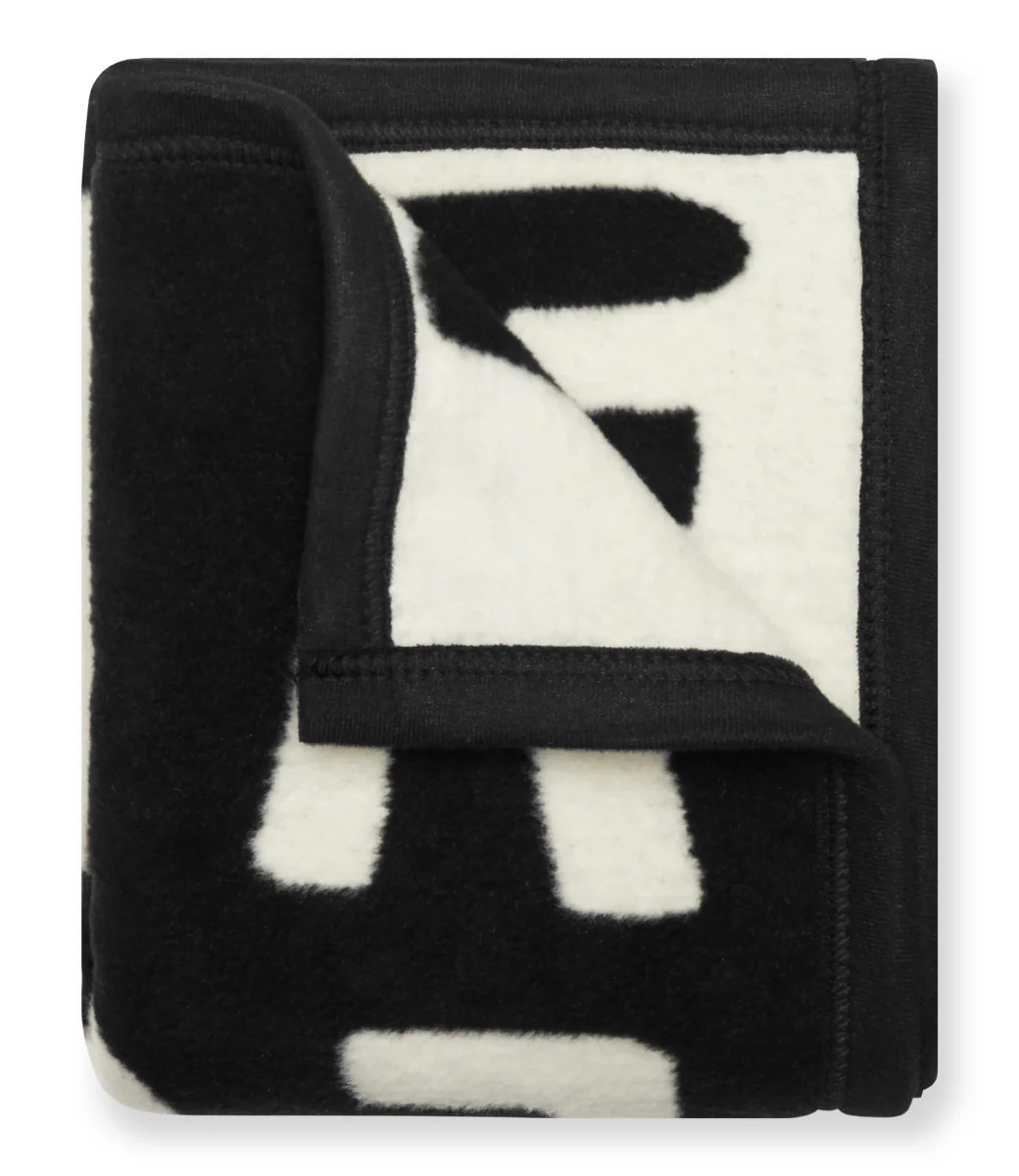 ABC Black & White Mini Blanket | ChappyWrap