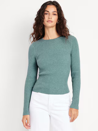 SoSoft Lite Rib Crew-Neck Sweater | Old Navy (US)